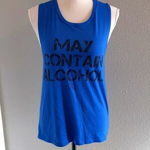 MAY contain alcohol tank
